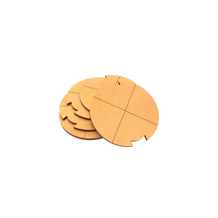 Green Stuff World MDF Bases - Round 70 mm (Legion)