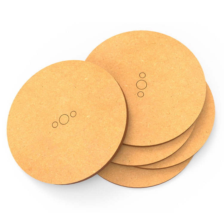 Green Stuff World MDF Bases - Round 90mm