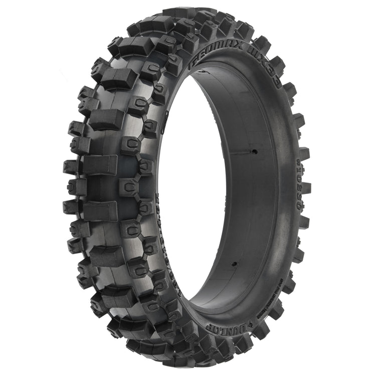 ProLine Dunlop Geomax Mx33 V2 Bead Cr4 Rear Tire Mtd On Sleeve For Pro-Spec Aluminum Wheel
