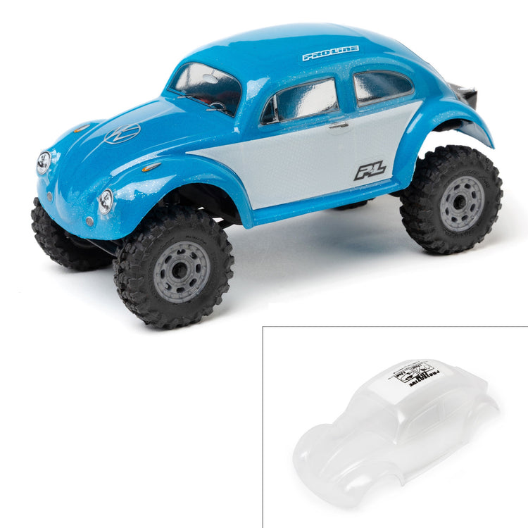 ProLine Pre-Cut VW Bug Clear Body: Axial SCX30