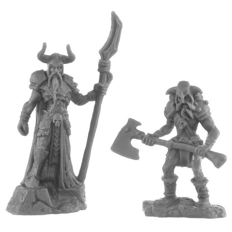 Reaper Miniatures Bones BK: Rune Wight Thane and Jarl (2)