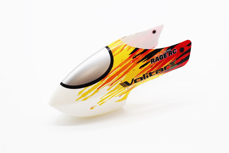 Rage R/C Red Replacement Canopy; Volitar X