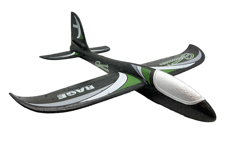 Rage R/C Streamer Hand Launch Glider, Black
