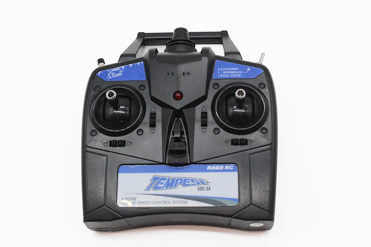 Rage R/C 2.4GHz 4-Ch Transmitter; Tempest 600 X4