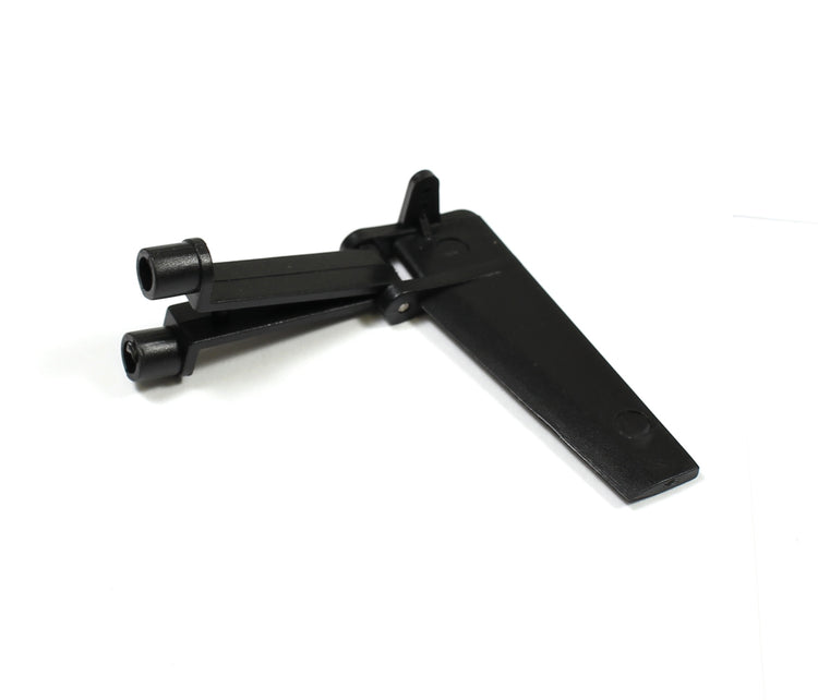 Rage R/C Rudder and Mount; Black Marlin MX, LightWave