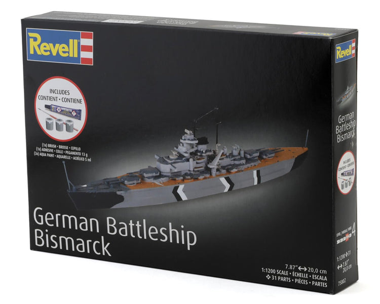 Revell-Monogram Starter Kit Bismarck Skill 4