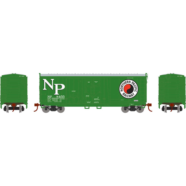 Roundhouse HO RND 40' Grain Loading Box Car, NP #8455
