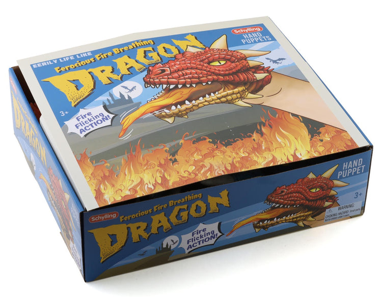 Schylling Dragon Hand Puppet Assorted (12)