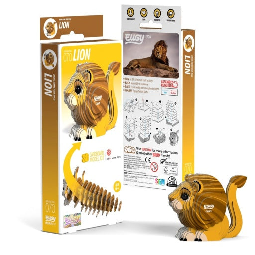 Safari Eugy Lion 3D Puzzle