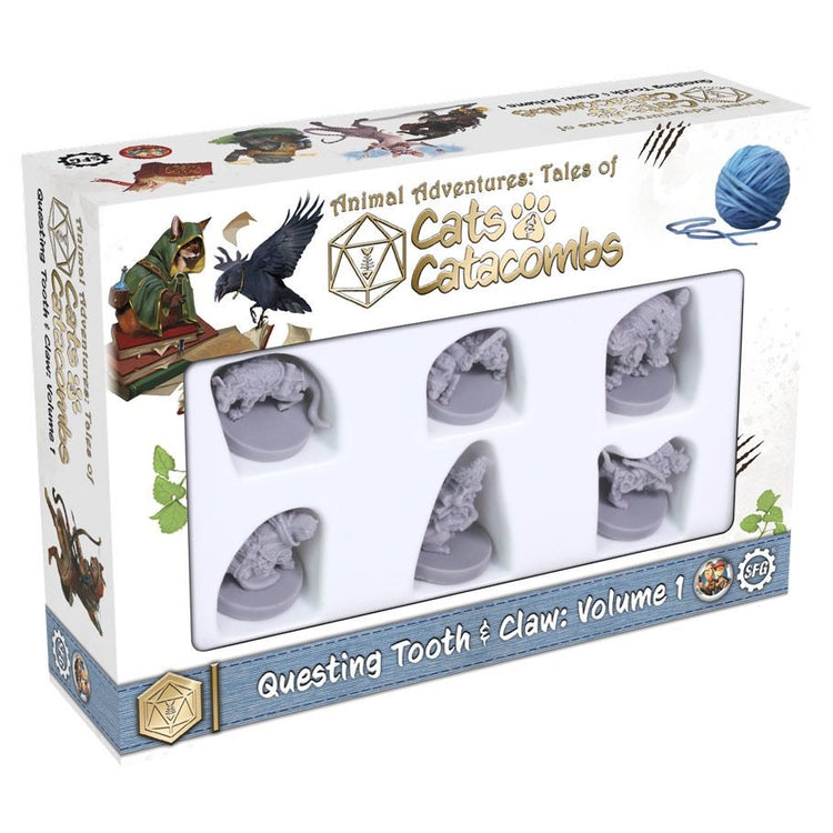 Steamforged Games D&D: Cats & Catacombs: Tooth & Claw 1