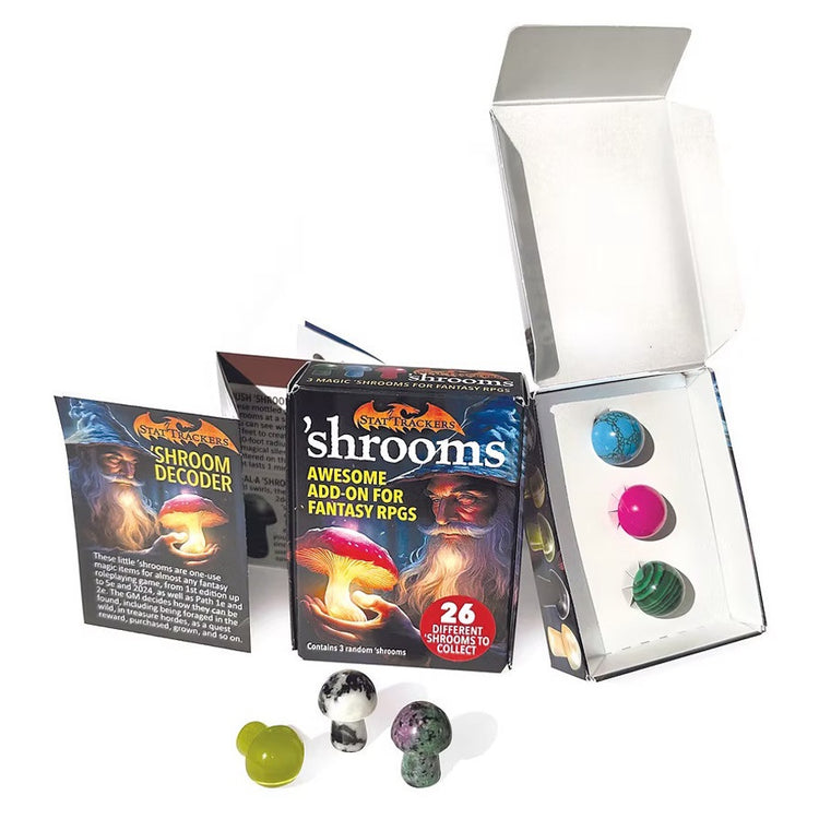 Stanley Jr. Stat Trackers: RPG 'Shrooms BB CDU (12)