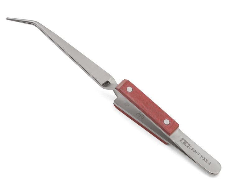 Tamiya HG Angled Tweezers Reverse Action