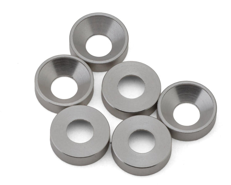 Tamiya 3mm Counter Sunk Washers (6)