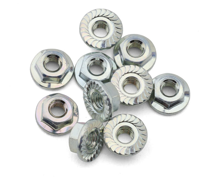 Tamiya 3mm Flanged Nut Set (10)