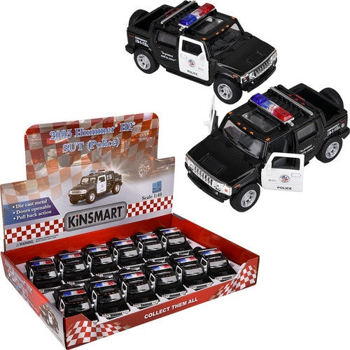 Toy Network 5in DC 2005 Police Hummer H2 Sut