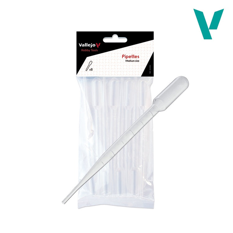 Vallejo Pipettes Medium Size (8) 26003