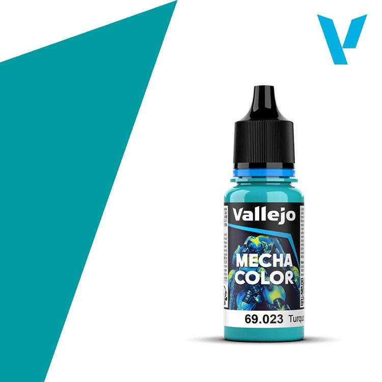 Vallejo 17ml Bottle Turquoise Mecha Color 69023