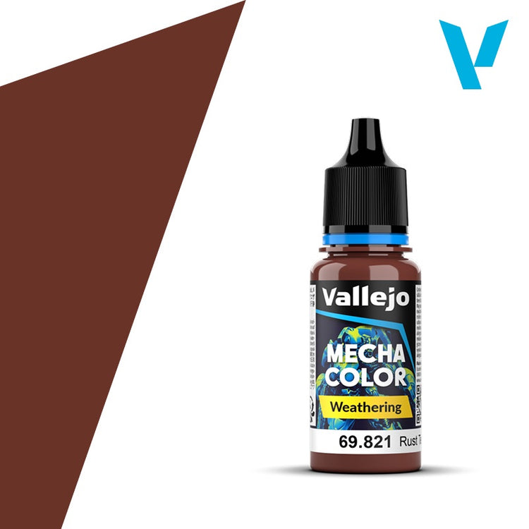 Vallejo 17ml Bottle Rust Texture (Matt) Mecha Color 69821