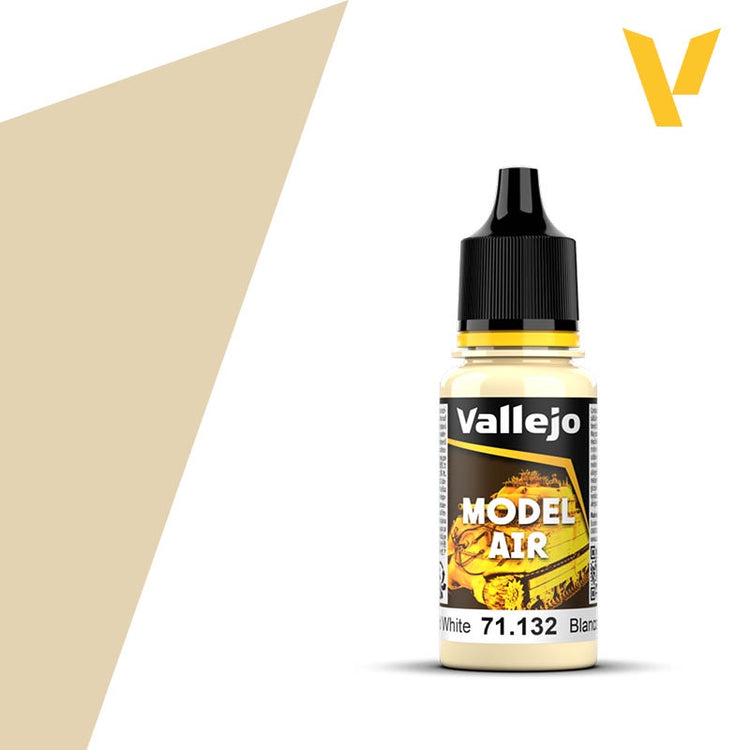Vallejo 17ml Bottle Aged White Model Air 71132