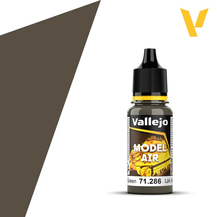 Vallejo 17ml Bottle IJA Olive Green Model Air 71286