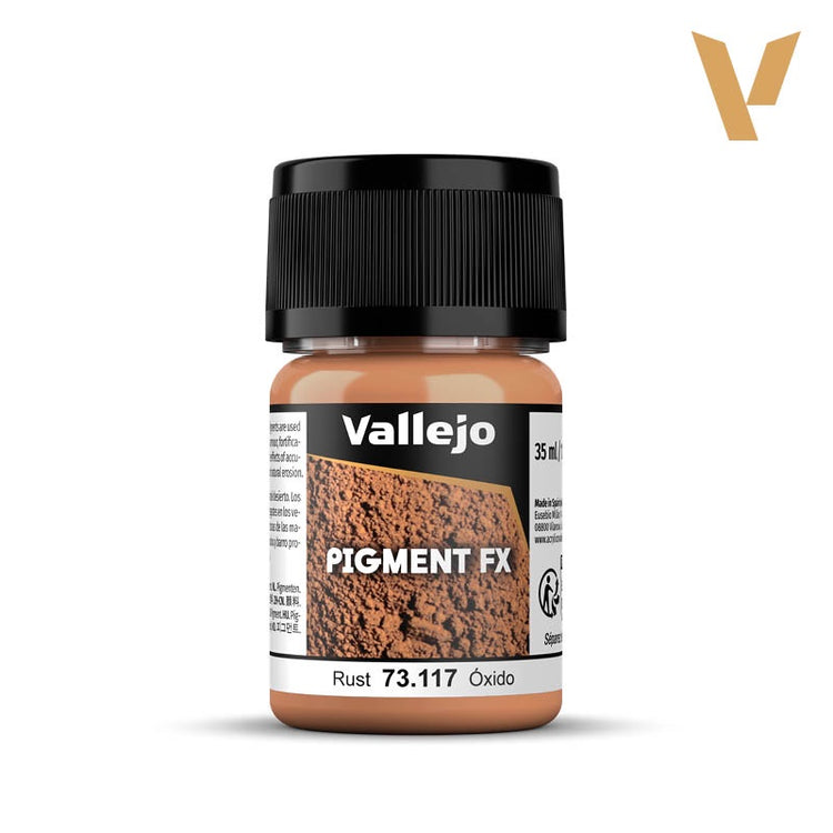 Vallejo 35ml Bottle Rust Pigment Powder 73117