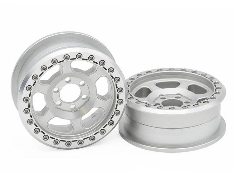 Vanquish Products 2.2" Battle Born X-Ray CNC Aluminum Crawler Beadlock Wheels
